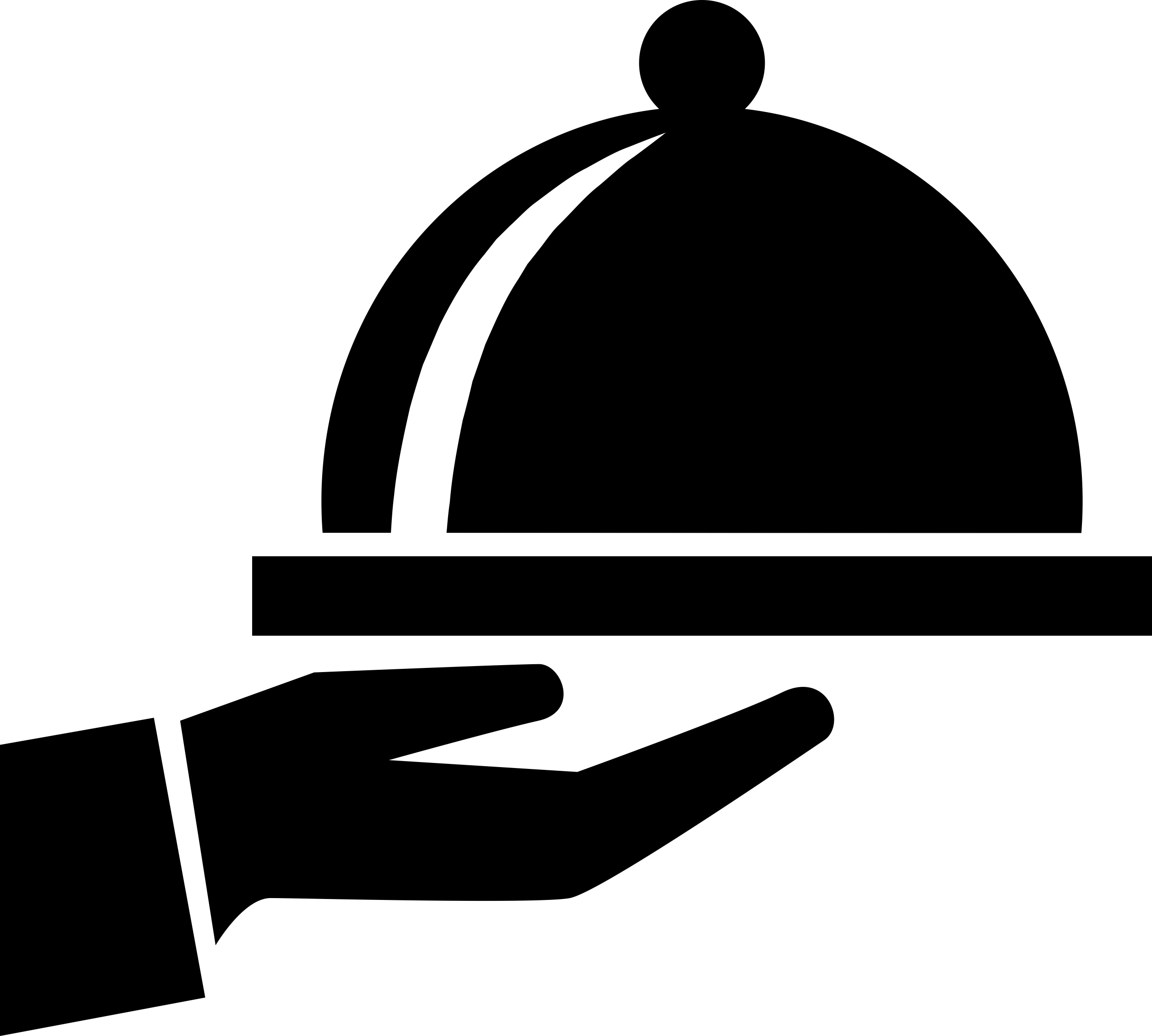 Covered Food Tray On A Hand Of Hotel Room Service Stencil Svg Design File Free Vectors